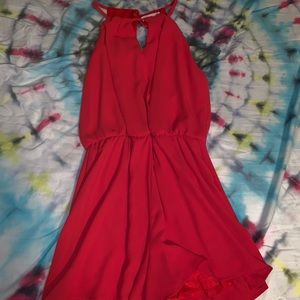 Scarlet red romper